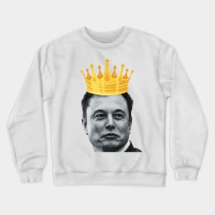 King Elon Musk Crewneck Sweatshirt